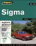 Mitsubishi Sigma 1980-83 Gregory's No. 189
