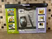 WACOM TABLET GRAPHIRE3 CTE-430/BO-A 4X5 GRAPHICS PAD W/ MOUSE & PEN URTB-9