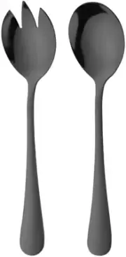 Salad Servers Salad Spoons and Fork Set Stainless Steel Serving Utensils for Sal