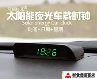 在飛比找樂天市場購物網優惠-車載時鐘夜光車載時鐘汽車高精度電子錶高檔車用電子鐘錶免布線新