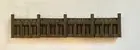 PAINTED Piling Pier N Scale 1:160 Marine Dock Quay Retaining Wall