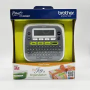 Brother Model PT-D200BT P-Touch Electronic Label Maker System Organizer New