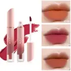 Matte Velvet Lip Gloss Chocolate Lip Tint Lip Makeup Liquid Lipstick Waterproof