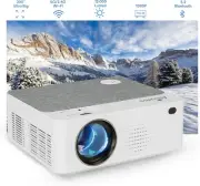 Portable 1080p Full HD Resolution Projector 2.4G+5G Wi-Fi & Bluetooth ALLIUMS