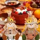 Doll Ornaments Thanksgiving Scarecrow Dwarf Dolls Thanksgiving