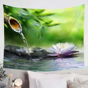 Relaxing Water Lily Tickle Tapestry