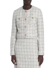 Versace Fancy Tweed Jacket