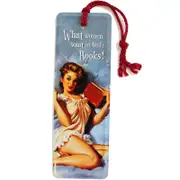 What a Woman Wants Metal Bookmark Nostalgic Art