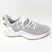 Adidas AlphaBounce Trainer Cloud White Ash Pearl Womens Size 9.5 Sneakers B75780