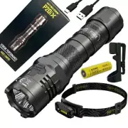 Nitecore P20iX Rechargeable LED Flashlight 4000 lumen w/ Nitecore T360 Headlamp