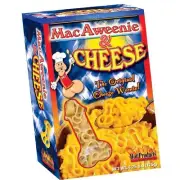 PENIS SHAPED PASTA MACAWEENIE & CHEESE MACARONI
