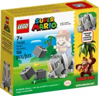 在飛比找Yahoo!奇摩拍賣優惠-【樂GO】 樂高 LEGO 71420 犀牛蘭比 Mario