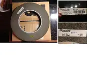 Scotch-Brite™ SST Deburring Wheel 14 x 1 x 8 in 8S Fine 2550 rpm Part 01722 NIB