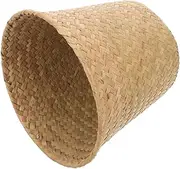 LABRIMP Waste Basket Multi-functional Handwoven Storage Basket for Living Room