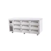 Turbo Air Undercounter 9 Drawer Fridge - KUR18-3D-9-N-TA