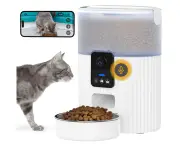 Advwin 3.5L Automatic Cat Feeder 1080P HD WiFi Smart Pet Feeder for Dogs and Cats
