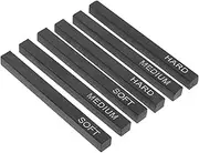 Artist Charcoals 6pcs Carbon Sketch Sticks Painting Shading Sketching Tools Soft-medium-hard for Artists