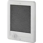 Cadet Com-Pak 2000W 240V Wall Heater with Thermostat, White 67507 Cadet 67507