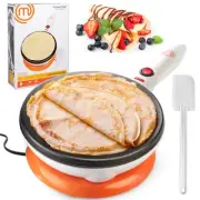 MasterChef Cordless Crepe Maker with Non-stick Dipping Plate plus Base and Sp...