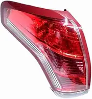 Auto Left Tail Light Tail Light Assembly Brake Light,Compatible With Citroen C4 Pallas 2006-2012