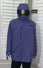 The North Face Mens Freedom Insulated Hooded Waterproof Ski Jacket Cave Blue NWT