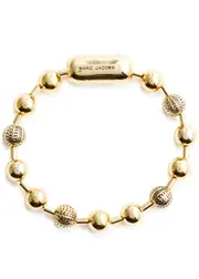 Marc Jacobs The Monogram Ball Chain Bracelet - Gold XS/S