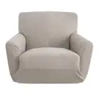 Home Armchair, Living Room Sofa Cover, Elastic 1 Seat Sofa Cover