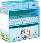 Bluey and Bingo Design & Store 6 Bin Toy Storage Organizer New Kids Furniture