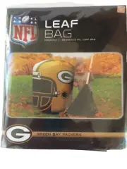 GREEN BAY PACKERS STUFF-A-HELMUT LEAF BAG tm NEW in PACKAGE with FREE SHIP!
