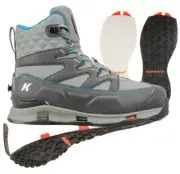 Korkers Women's Bantam Lite Wading Boot Felt/Kling-On Rubber Sole