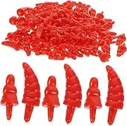 CIMAXIC Christmas Snowman Nose 200Pcs Snowman Making Nose Handmade Craft Kit for Boys and Girls
