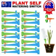 24x Automatic Plant Water Funnel Self Watering Spikes Flower Slow Release QS