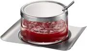 GEFU Brunch Brunch Jam Jar, Silver/Clear, 33650
