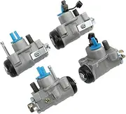 Tihebeyan Front Brake Wheel Cylinder, Metal Left Right Brake Wheel Cylinder 4PCS Front Left Right 45330 HC5 006 Replacement for TRX350 Rancher 350 2000?2003