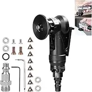 Chamfering Mini Deburring Metal 30000rpm Circular Edge, Pneumatic Chamfering Tool, Chamfer Tool, 45 Degree Handheld Metal Deburring Trimming Chamfering Machine, Arc Corner Deburring (C set)