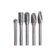 SP Tools Tungsten Carbide Burr - 10 x 20mm Cylinder Steel Durable Heavy Duty