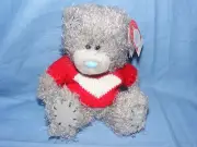 Me To You Tatty Teddy Valentines Day Bear Heart Jumper G01W3809 Gift Present