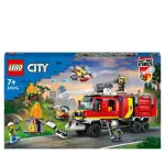 【LEGO 樂高】60374 CITY城市系列 消防指揮車(交通工具 積木 消防車)
