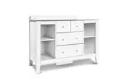 [Keezi] Baby Change Table Tall boy Drawers Dresser Chest Storage Cabinet White