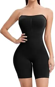 [Generic] Strapless Shapewear Bodysuit for Women Body Shaper Tummy Control Full Body Shapewear