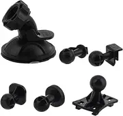 FELTECHELECTR 6pcs Tachograph Bracket Cars Suction Cup Bracket Car Outside Suction Cup Bracket Mount Car Suction Cup Bracket Suction Bracket Kit Screw Buckle Camera Mount for Car Black PVC