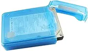 HOMSFOU Shockproof Storage Case for Hard Drives for Data for Label-Friendly Design Secure Storage