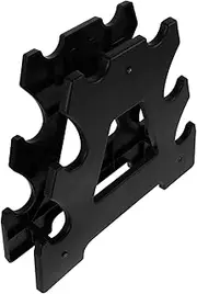Abaodam Compact Dumbbell Weight Rack for Home Gym Dumbbell Storage Stand Space Saving Modern Holder for Diverse Workout Routines