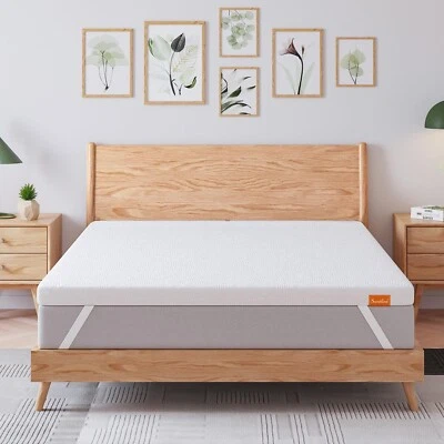 Sweetlove King Single 5CM Mattress Topper,Gel Memory Foam Mattress Topper, Mattr