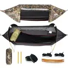 Single Hammock Bed Swinging Camping Hanging Tree Strap Outdoor Sleeping Hammock