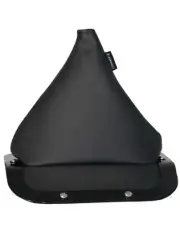 FITS A 72-75 *INSULATED* JEEP D20 VINYL TRANSFER CASE SHIFT BOOT +STEEL BEZEL