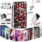 For Samsung Galaxy A54 A53 A52 A51 Leather Stand Pattern Wallet Case Phone Cover