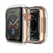 For Apple Watch iWatch Series SE 6 5 4 3 2 1 Case Soft Full Cover 44 38 40 42 mm (Clear - 38mm)