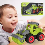 Combination Car Toy Set Disassembly And Assembly Farmer Car With Screwdriver A