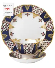 Royal Albert 100 Years Regency 3pc Place Setting with $11 Credit